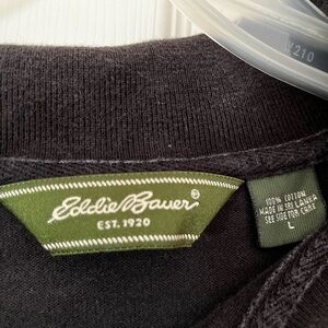 Eddie Bauer Men's Dark Gray Crewneck Sweater